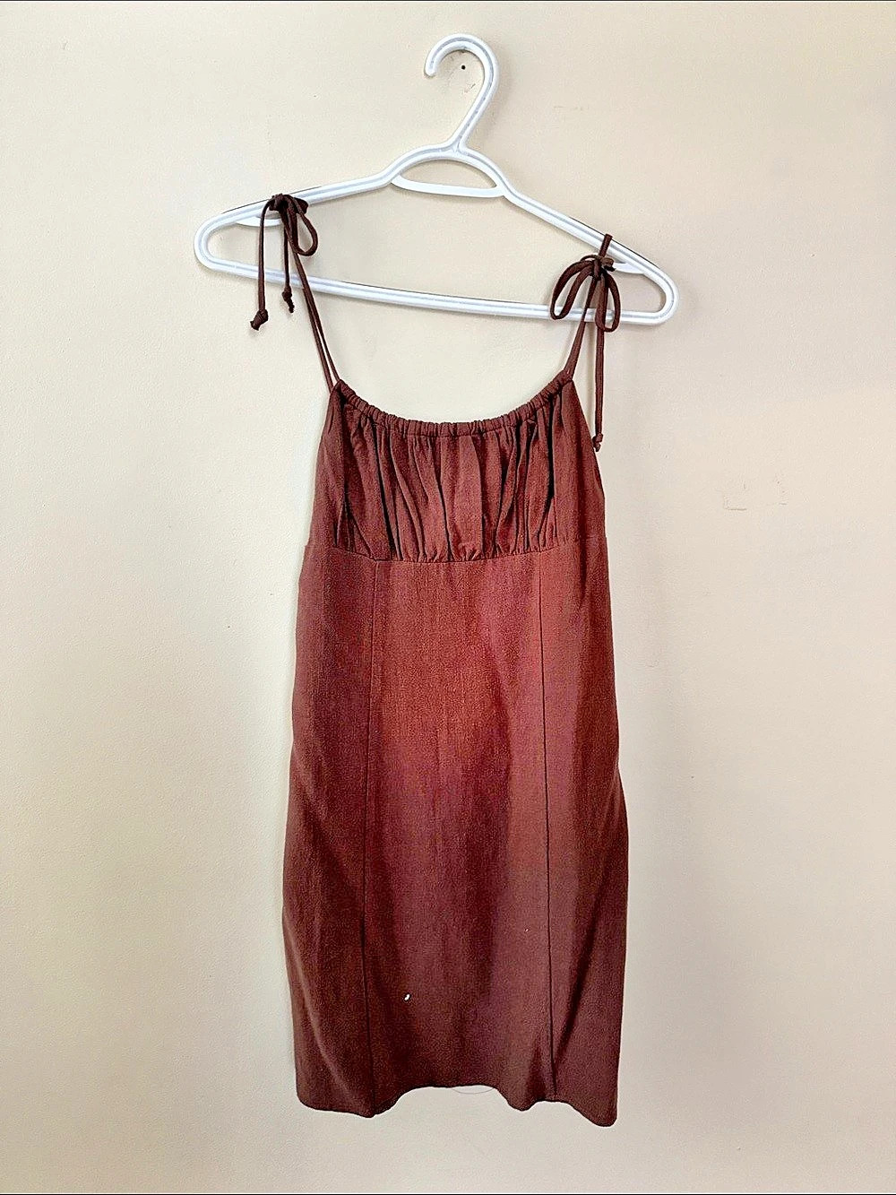 L.A. Hearts Mini Dress Brown XS NWT